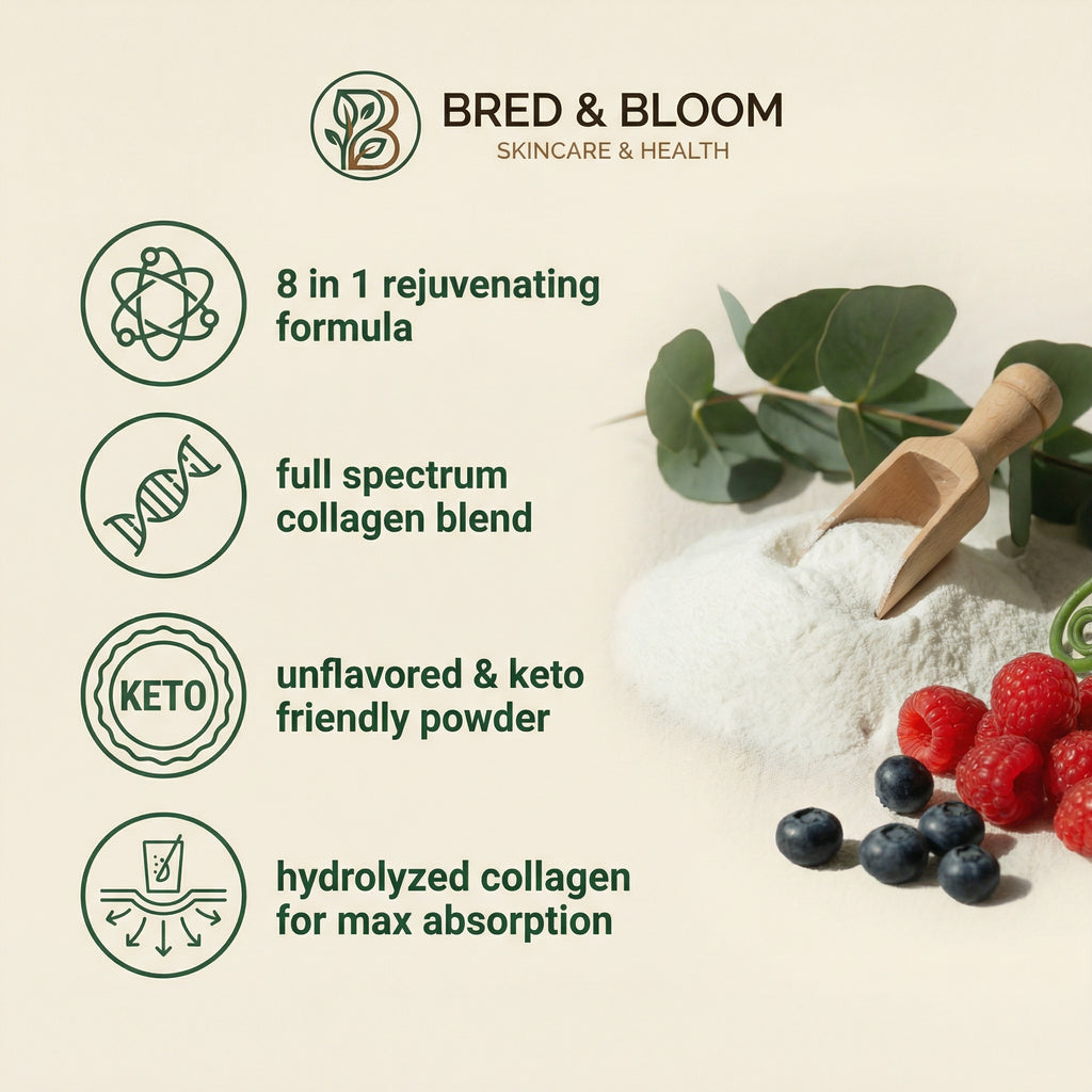 1 POUND - Multi-Source Hydrolyzed Collagen Powder